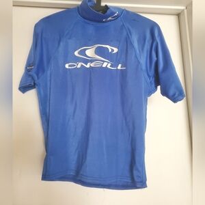 O'Neill Youth/ Womens Blue Rash Guard
